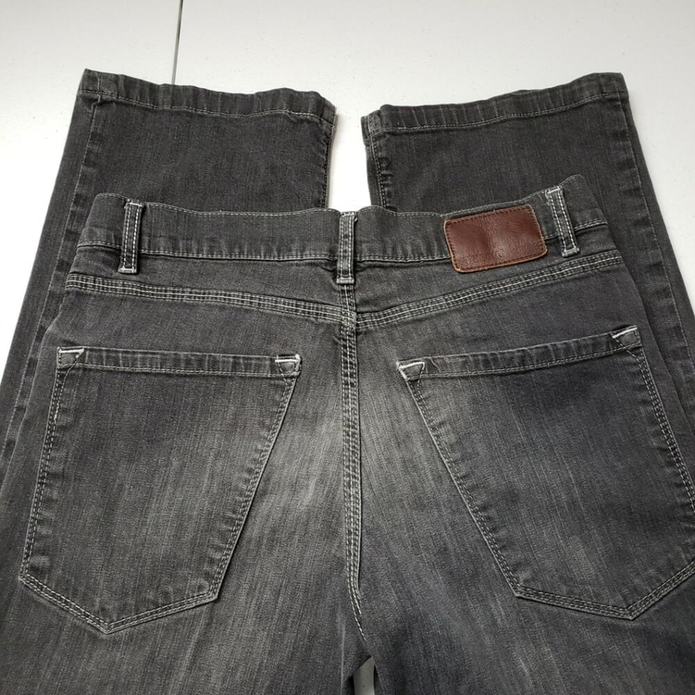 Trigger Jeans Premium Faded Black Denim Jeans 32 - Picture 6 of 7